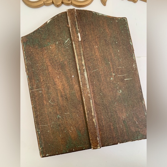 Florentine Style Religious Triptych Annunciation Adoration of the Magi Art - Picture 2 of 7